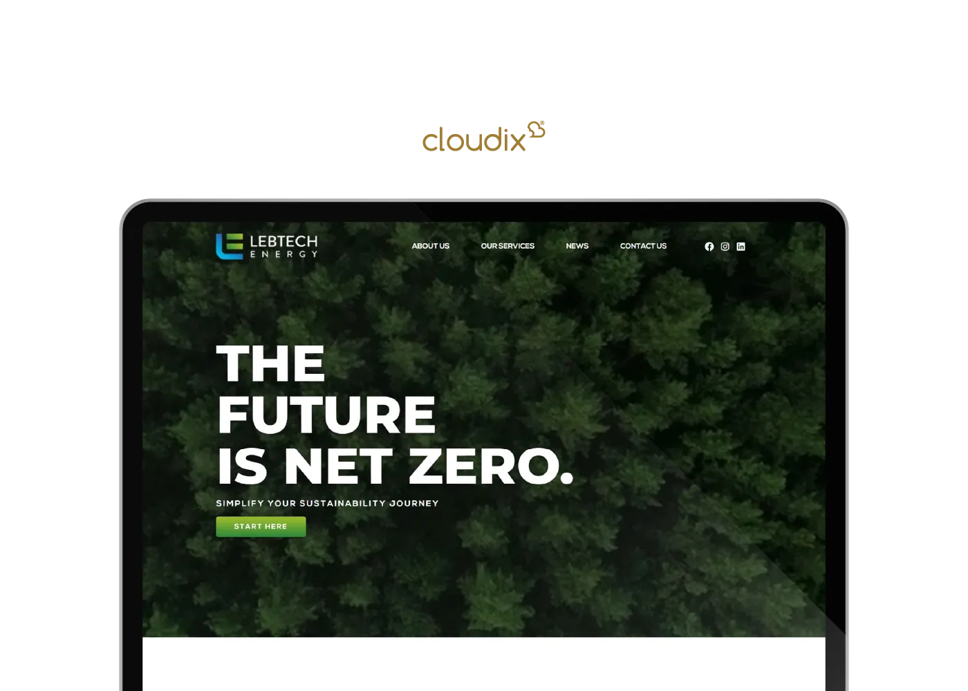 Website Design Agency Portfolio Lebtech Energy
