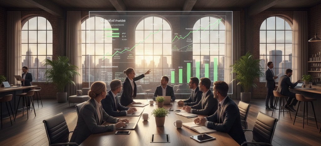 Digital agency demonstrating improved SEO performance using Google Ads data insights.